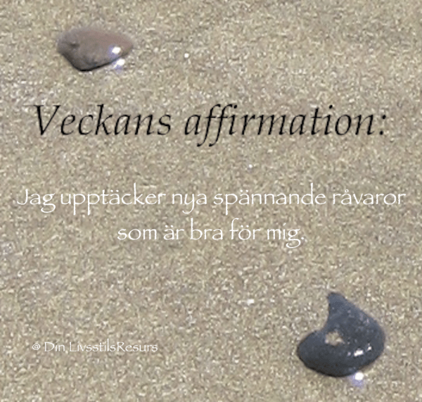 Veckans affirmation (33a)
