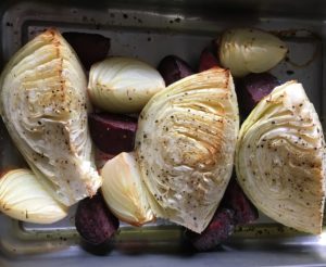 ugnsbakad vitkål