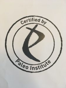 Certifierad av Paleo Institute