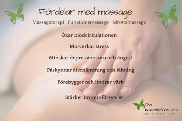 Fördelar med massage