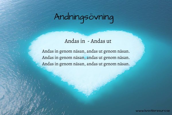 Enkel andningsövvning