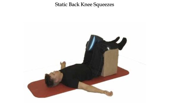 Static Back Knee Squeezes